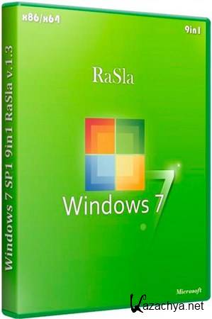 Microsoft Windows 7 SP1 RUS x86-x64 9in1 RaSla v1.4.1