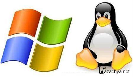 Linux Debian "Windows 7" x86 (2012/RUS+ENG/PC)