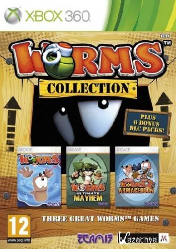 Worms Collection (2012/ENG/PAL/XBOX360)