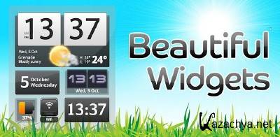 Beautiful Widgets v.4.11.3 + MegaPack [Android 2.1+, RUS]