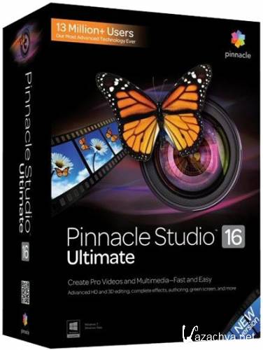 Pinnacle Studio 16 Ultimate 16.0.0.75 (ML/Rus)