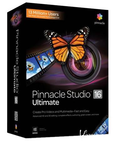 Pinnacle Studio 16  Ultimate v 16.0.0.75 + Content ML|Rus