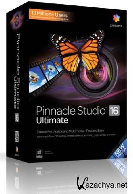Pinnacle Studio 16 Ultimate 16.0.0.75 + Content [MULTi / ] + Crack
