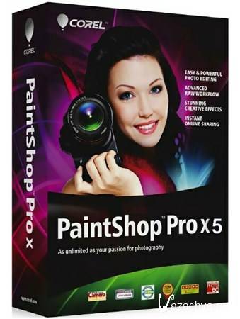 Corel PaintShop Pro X5 SP1 15.1.0.10 ML/RUS