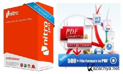 Nitro PDF Professional 7.5 Final + Portable + Abdio PDF Converter Pro 5 [2012, RUS]