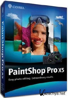 Corel PaintShop Pro X5 SP1 15.1.0.10 [2012, MULTILANG +RUS] + Crack