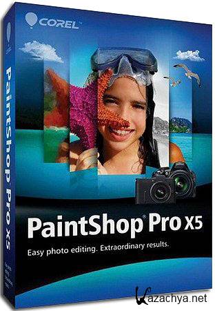 Corel PaintShop Pro X5 SP1 15.1.0.10 (2012) 