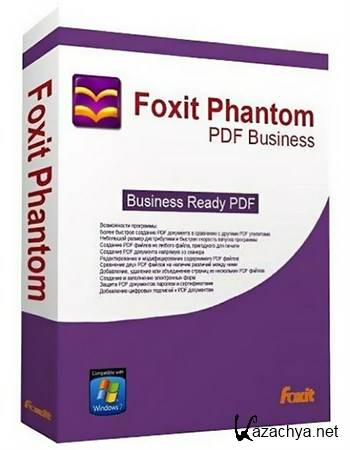 Foxit PhantomPDF Business 5.4.0.0902 Portable by SamDel ML/RUS
