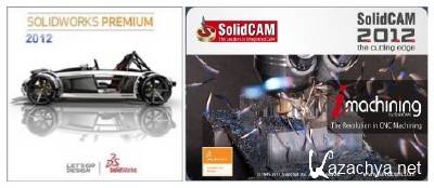 SolidWorks Premium 2012 + SolidCAM 2012 SP2 for SolidWorks 2009-2012