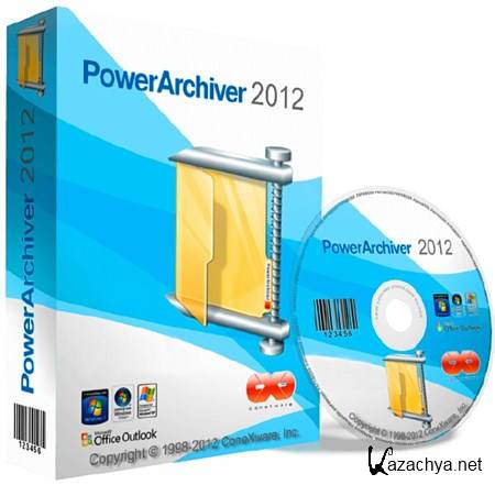 PowerArchiver 2012 13.01.04 Portable by SamDel ML/RUS