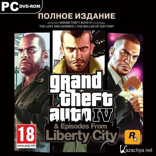 GTA 4 / Grand Theft Auto IV - Complete  (2010/RUS/Multi6/Repack  z10yded)