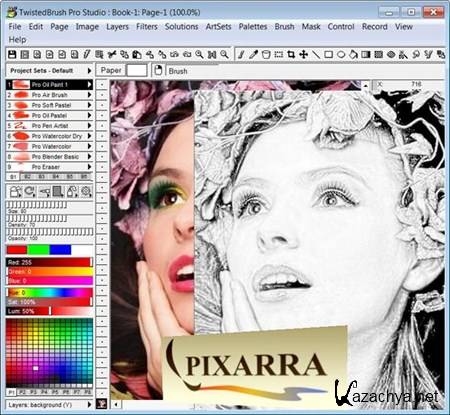 Pixarra TwistedBrush Pro Studio 19.06 RUS Portable