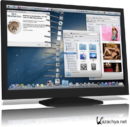 Mountain Lion Skin Pack 3.0 for Windows 7 x32/x64