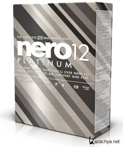 Nero 12 Platinum v 12.0.02000 + ContentPack (2012/MULTI/RUS)