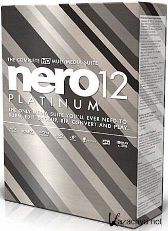 Nero 12 Platinum 12.0.02000 + ContentPack (Multi/Ru)