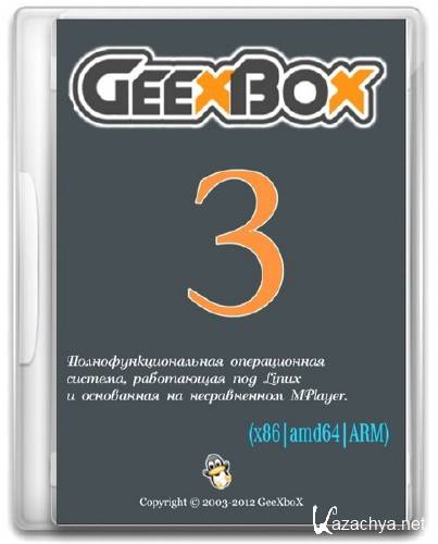 GeeXboX v 3.0 (x86|amd64|ARM) RUS