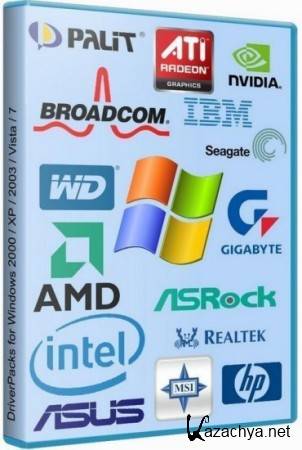 DriverPacks - Windows 2000/XP/2003/Vista/7 (25.09.2012)