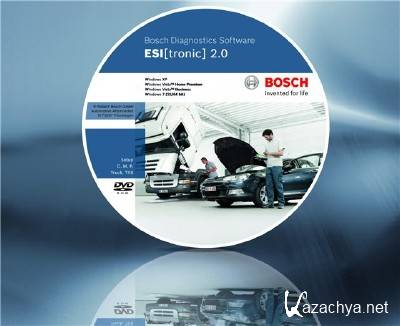 Bosch ESI 2.0 [2012] + BOSCH ESI[tronic] KTS 200, KTS 340 Startcenter [2010] (2xDVD)