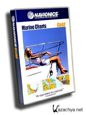 Navionics Gold Marine charts 44XG + 39XG [2012, ENG + RUS]