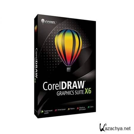 CorelDRAW Graphics Suite X6 ( RU, Original Retail DVD )