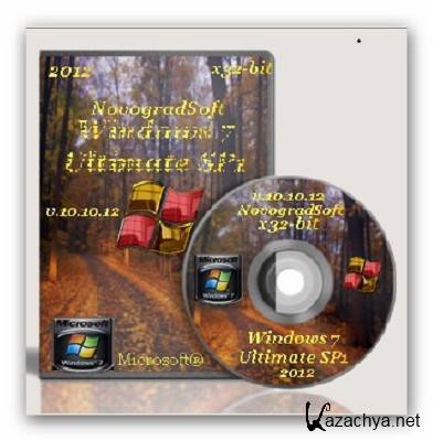 Windows 7 Ultimate SP1 NovogradSoft 10.10.12 / x86