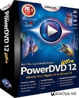 CyberLink PowerDVD Ultra 12.0.2118a.57 [Multi/Rus] + Crack