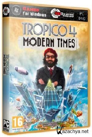Tropico 4 + Modern Times v1.05 / Tropico 4 +   v1.05 (2012/RUS/ENG/RePack  R.G. UniGamers)