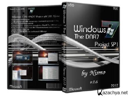 Windows 7 The DNA7 Project x86 SP1 Nismo v.1.6(2012/RUS)