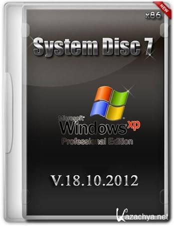System disc 7 - Microsoft Windows XP Professional Edition Service Pack 3  18.10.2012
