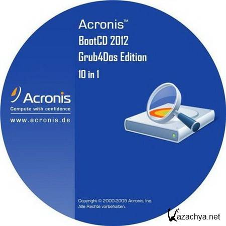 Acronis BootCD Collection 2012 Grub4Dos Edition 10in1 v 4 (10.19.2012)