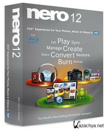 Nero 12 v 12 12.0.02000 Full + Content Pack RePack