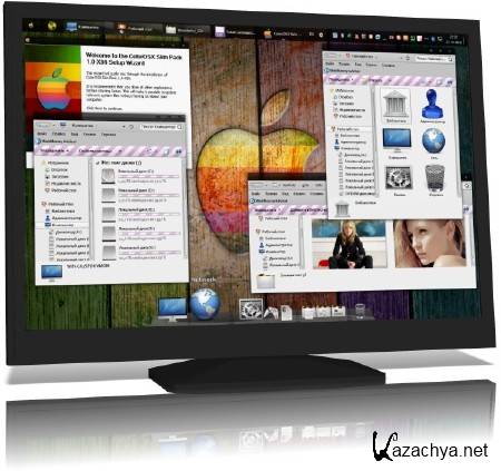 ColorOSX Skin Pack 1.0 for Windows 7 x86/x64