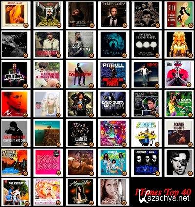 iTunes Top 40 (October 2012)