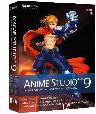 Anime Studio Pro 9.1 build 6434 Final [2012,Eng] + Crack