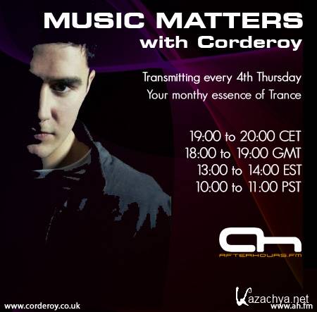 Corderoy - Music Matters 045 (2012-10-25)
