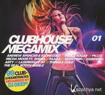 Clubhouse Megamix Vol 1 (Mixed By DJ Deep) [3CD] (2012)