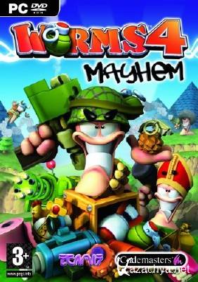 Worms 4: Maynem/ 4:  (RUS/RePack/2005)