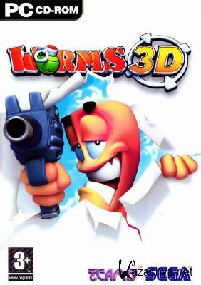 Worms 3d/ 3d (PC/RUS/2003)