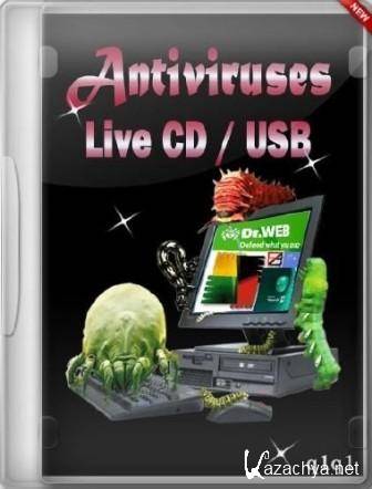 Antiviruses Live CD / USB x86&x64 (2012/RUS+ENG/Rip by q1q1)