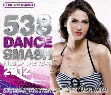 538 Dance Smash Hits Of The Year 2012 [3CD] (2012)