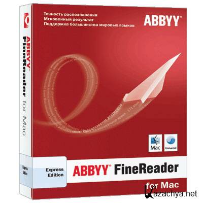 ABBYY FineReader Express Edition for Mac 8.3 [Universal] [2012, Eng+Rus] + Serial