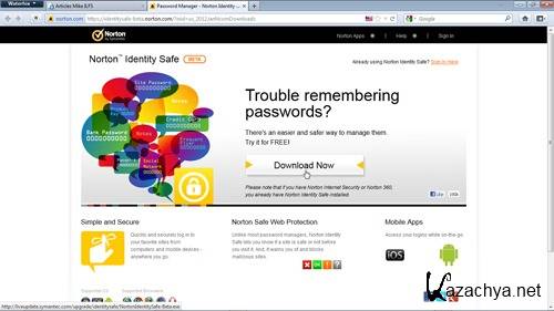 Norton Identity Safe 2013.2.0.18