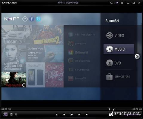 The KMPlayer 3.4.0.56 Final