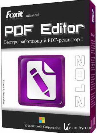 Foxit Advanced PDF Editor 3.00 + Rus