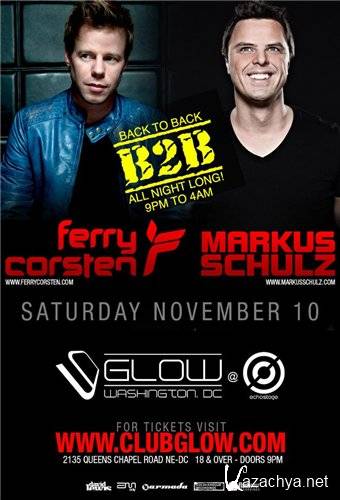 Markus Schulz vs. Ferry Corsten - Live at Echostage (Washington DC) (10.11.2012)