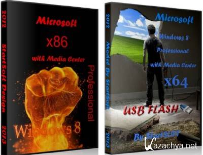 Windows 8 Professional with Media Center x86+x64 USB FLASH v30.006.12 By StartSoft []