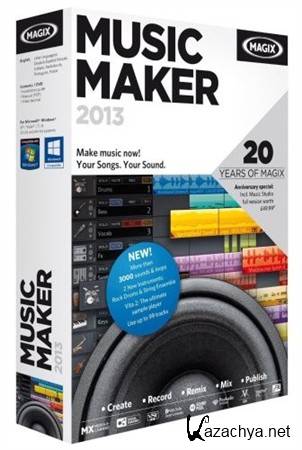 MAGIX - Music Maker 2013 v 19.0.3.47