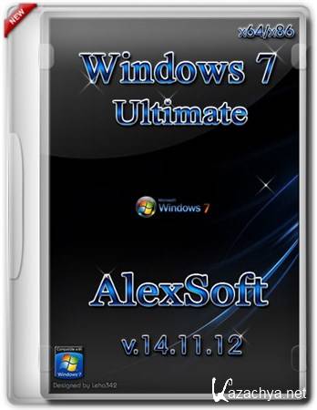 Windows 7 Ultimate SP1 v.14.11.12 by AlexSoft (x64/x86/RUS/2012)