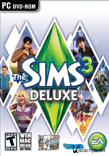 The Sims 3: Deluxe Edition v.7.0 + The Sims Store Objects (2009-2012/RUS/ENG/Repack  R.G. Catalyst)