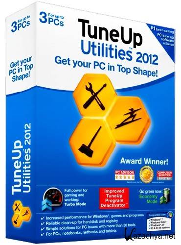 TuneUp Utilities 2012 v12.0.3600.104 Final / RePack & Portable / Portable [2012,x86/x64,Eng/Rus]